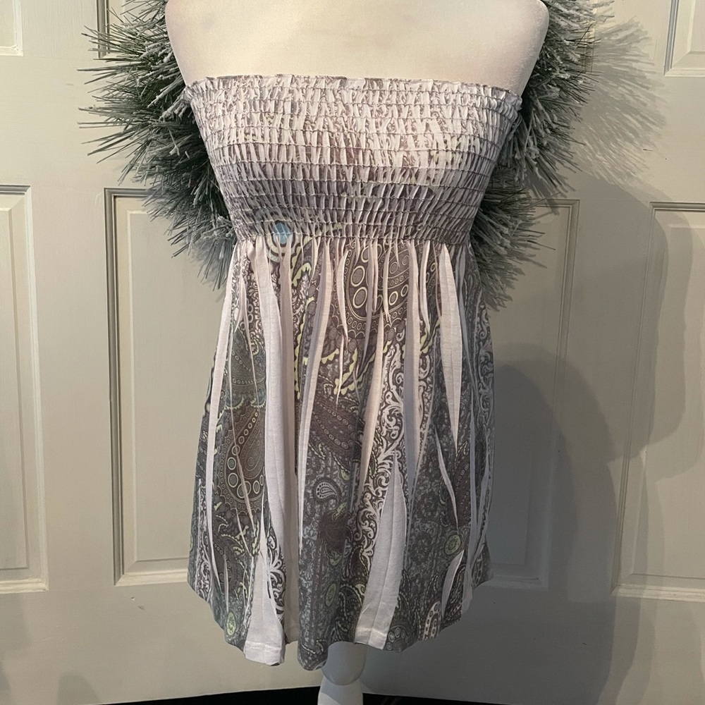 M Manch tube top